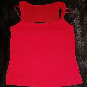 Red Armani Exchange top